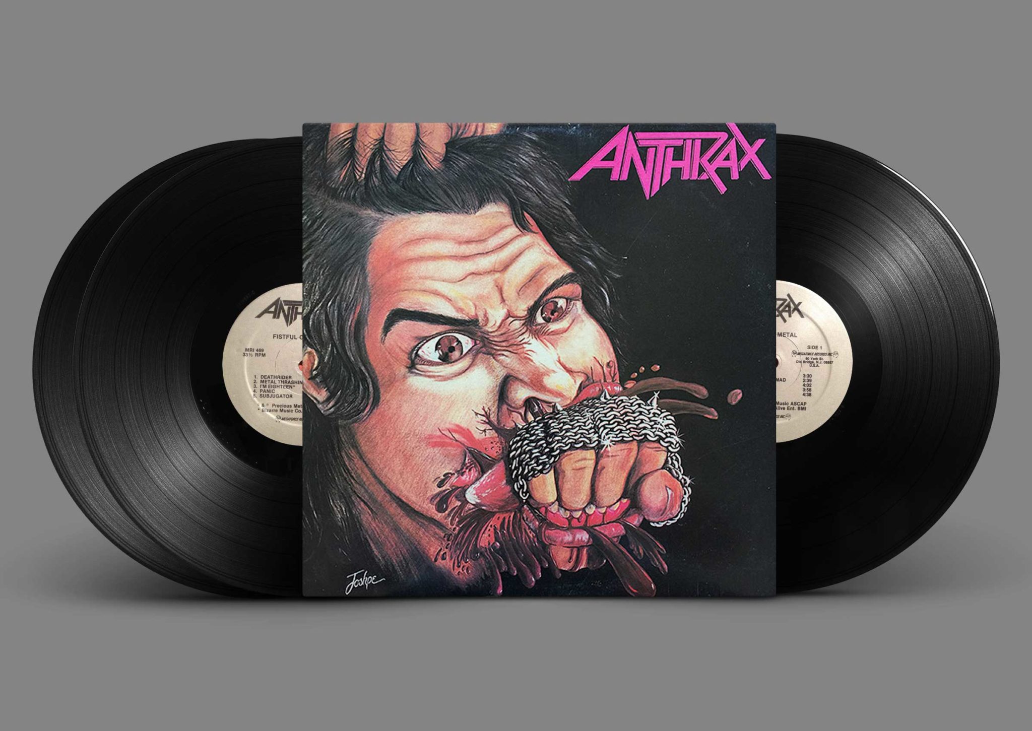 ANTHRAX Fistful Of Metal - Armed and Dangerous | Underground Records